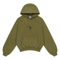 Moss green Glider Hood Sweat